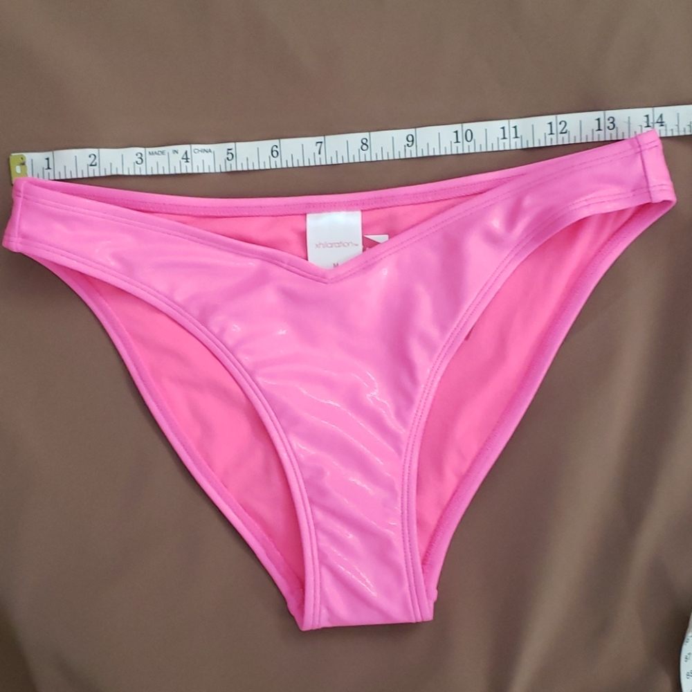 Xhilaration Hot Pink Bikini Bottom Woman Size M